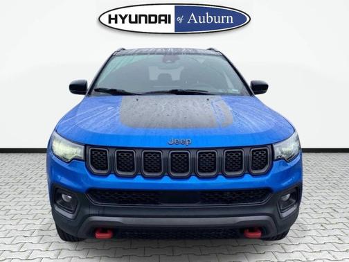Hydro Blue Pearlcoat 2024 Jeep Compass Trailhawk