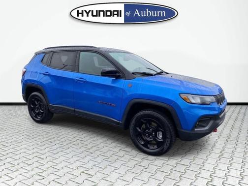 Hydro Blue Pearlcoat 2024 Jeep Compass Trailhawk