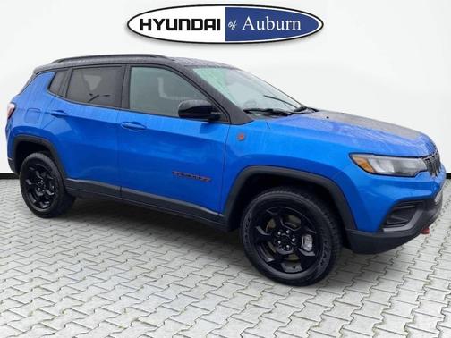 Hydro Blue Pearlcoat 2024 Jeep Compass Trailhawk