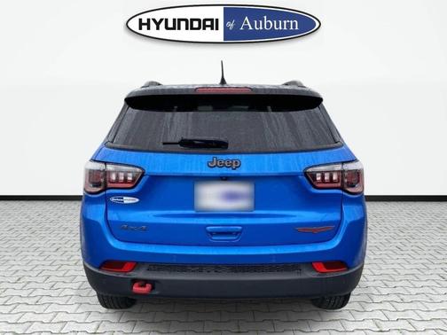 Hydro Blue Pearlcoat 2024 Jeep Compass Trailhawk