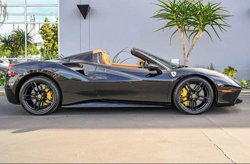 Black 2019 Ferrari 488 Spider Base