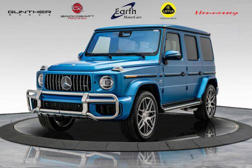 2026 Mercedes-Benz AMG G 63 G 63 AMG 4MATIC Loaded Rare Hyper Blue Magno!