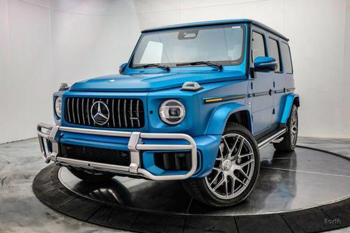 2026 Mercedes-Benz AMG G 63 G 63 AMG 4MATIC Loaded Rare Hyper Blue Magno!