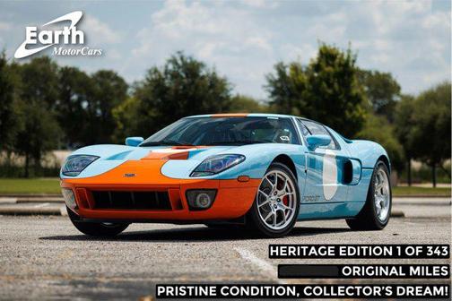 2006 Ford GT Heritage Edition 4-Option Car with 155 Original Miles! 1 of 343 Built!