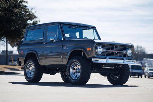 Gray 1973 Ford Bronco VINTAGE BRONCO 5.0L Coyote