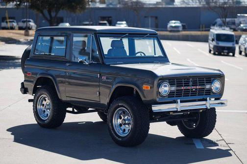 Gray 1973 Ford Bronco VINTAGE BRONCO 5.0L Coyote