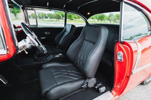 Red 1955 Chevrolet Bel Air Base