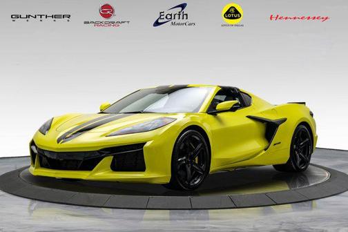 Accelerate Yellow Metallic 2024 Chevrolet Corvette Z06