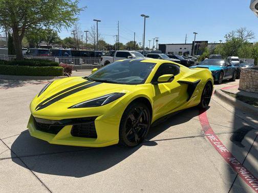 Accelerate Yellow Metallic 2024 Chevrolet Corvette Z06