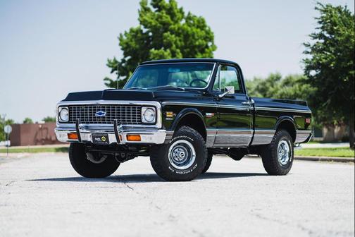 Black 1972 Chevrolet C10/K10 Cheyenne Super YE9 Code - Fully Restored!
