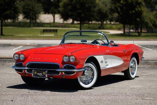 Roman Red 1961 Chevrolet Corvette Convertible