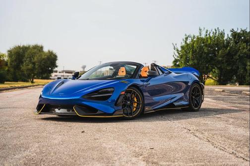 Volcano Blue 2022 McLaren 765LT Spider