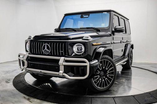 Black 2025 Mercedes-Benz AMG G 63 G 63 AMG 4MATIC Exclusive Interior Plus