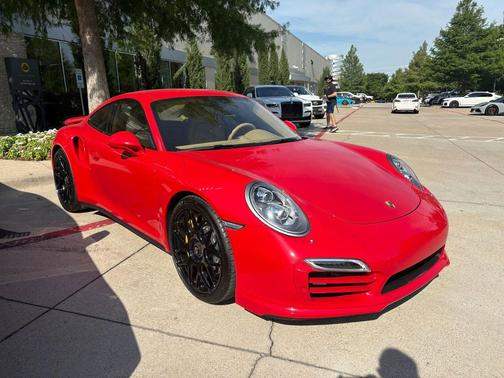 Racing Yellow 2014 Porsche 911 Turbo S