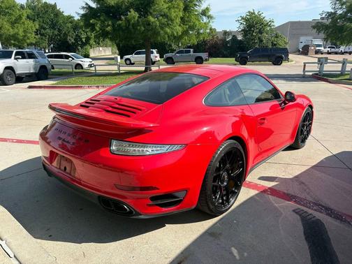 Racing Yellow 2014 Porsche 911 Turbo S