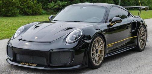 Black 2018 Porsche 911 GT2 RS