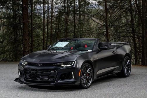 Panther Black Matte 2024 Chevrolet Camaro ZL1