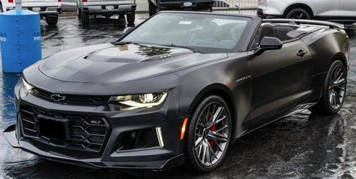 Panther Black Matte 2024 Chevrolet Camaro ZL1