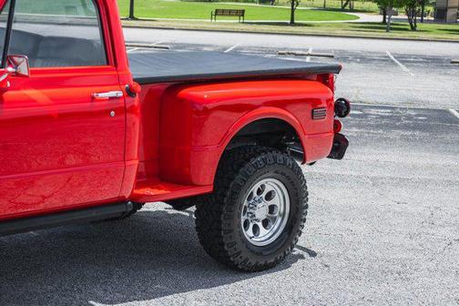 Red 1971 Chevrolet C10/K10 Restomod
