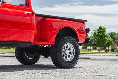 Red 1971 Chevrolet C10/K10 Restomod