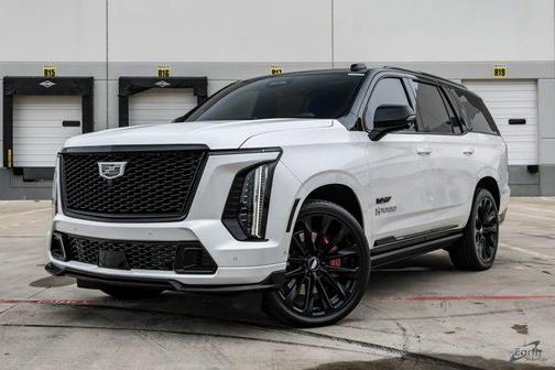 Crystal White Tricoat 2025 Cadillac Escalade V-Series