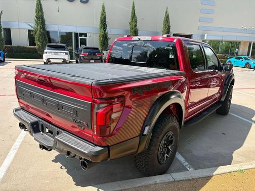Rapid Red Metallic Tinted Clearcoat 2025 Ford F-150 Raptor R