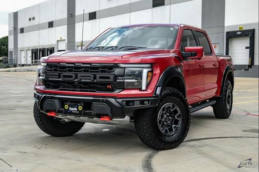 Rapid Red Metallic Tinted Clearcoat 2025 Ford F-150 Raptor R