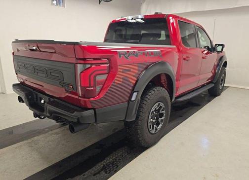 Rapid Red Metallic Tinted Clearcoat 2025 Ford F-150 Raptor R