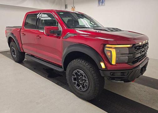 Rapid Red Metallic Tinted Clearcoat 2025 Ford F-150 Raptor R