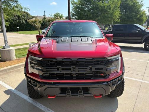 Rapid Red Metallic Tinted Clearcoat 2025 Ford F-150 Raptor R
