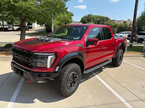 Rapid Red Metallic Tinted Clearcoat 2025 Ford F-150 Raptor R