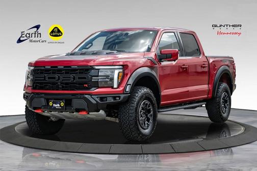 Rapid Red Metallic Tinted Clearcoat 2025 Ford F-150 Raptor R