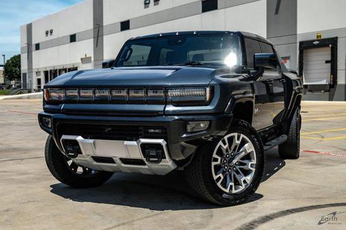 Graphite Blue Metallic 2025 GMC HUMMER EV Pickup 3X