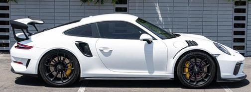 White 2019 Porsche 911 GT3 RS