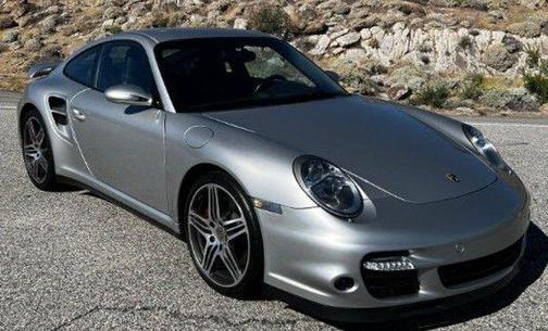 Arctic Silver Metallic 2007 Porsche 911 Turbo