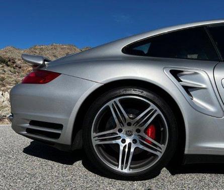 Arctic Silver Metallic 2007 Porsche 911 Turbo