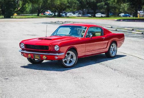 Red 1966 Ford Mustang Base