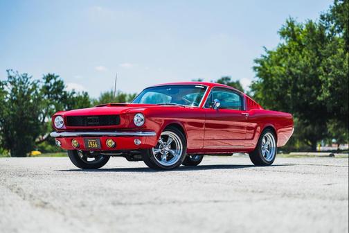 Red 1966 Ford Mustang Base