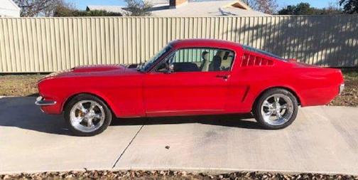 Red 1966 Ford Mustang Base