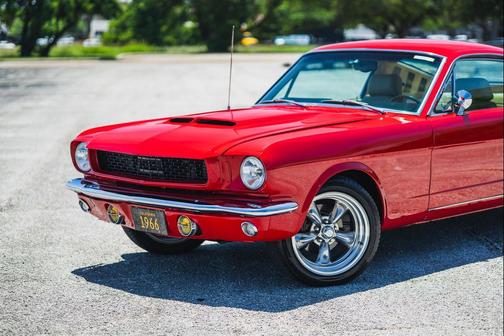 Red 1966 Ford Mustang Base
