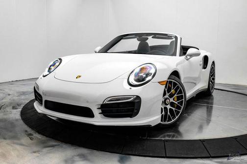 White 2016 Porsche 911 Turbo S