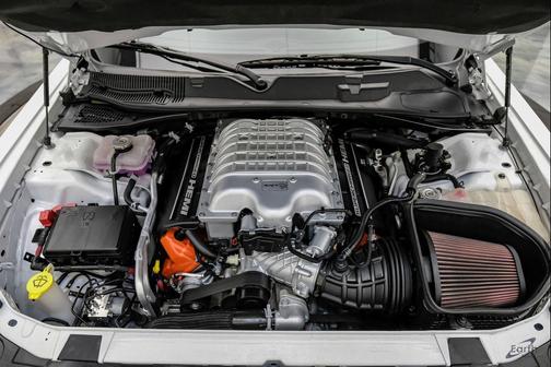 White Knuckle Clearcoat 2023 Dodge Challenger SRT Hellcat