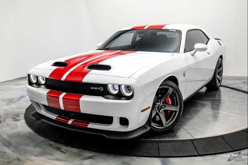 White Knuckle Clearcoat 2023 Dodge Challenger SRT Hellcat