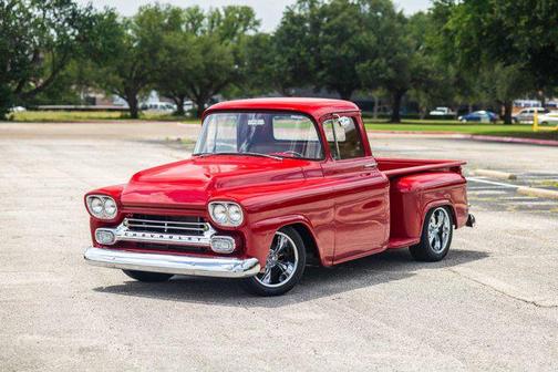 Red 1959 Chevrolet Apache Base