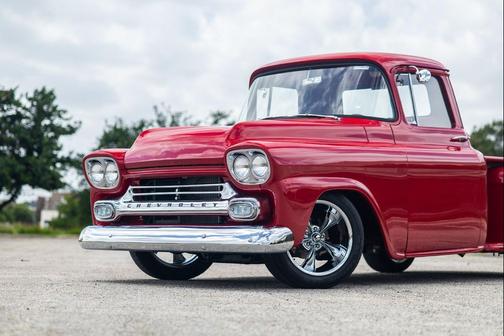 Red 1959 Chevrolet Apache Base