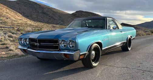 Blue 1970 Chevrolet El Camino Base