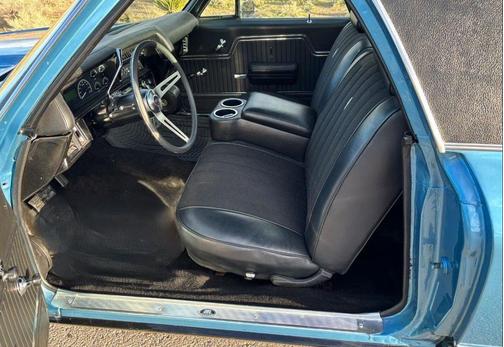Blue 1970 Chevrolet El Camino Base