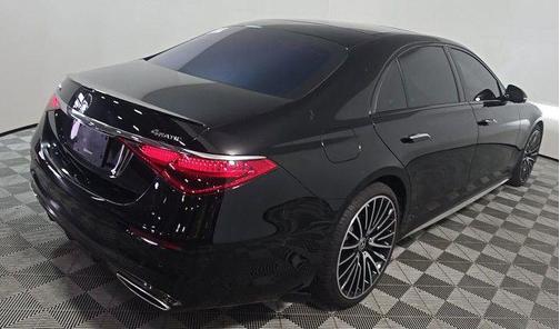 Black 2024 Mercedes-Benz S-Class 4MATIC