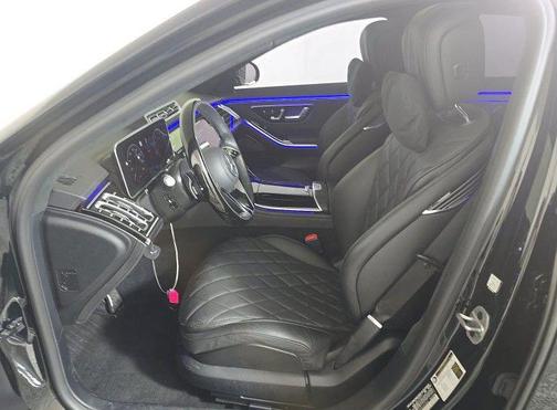 Black 2024 Mercedes-Benz S-Class 4MATIC