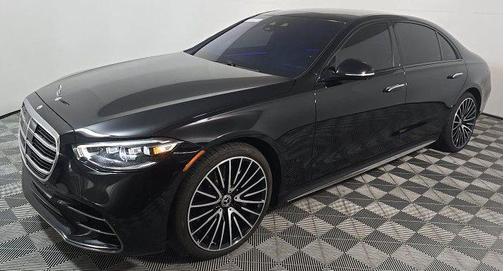 Black 2024 Mercedes-Benz S-Class 4MATIC